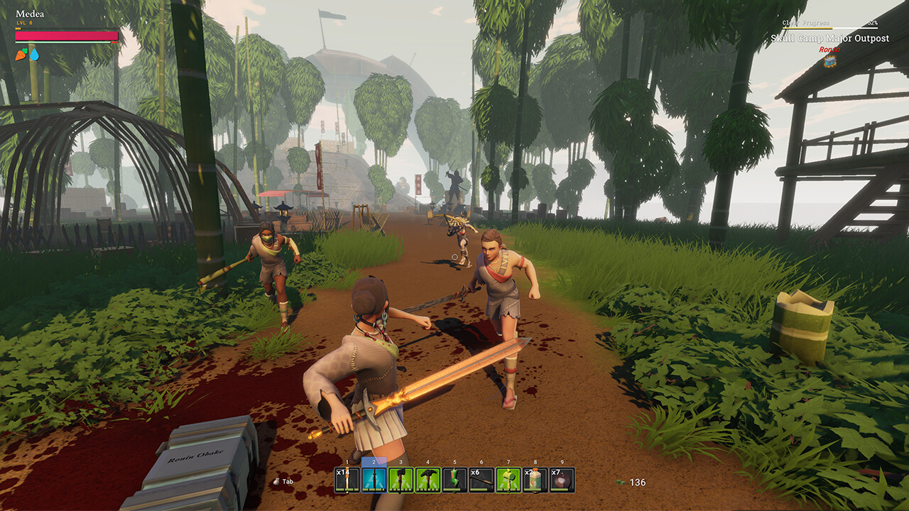 The starter area of Saleblazers.