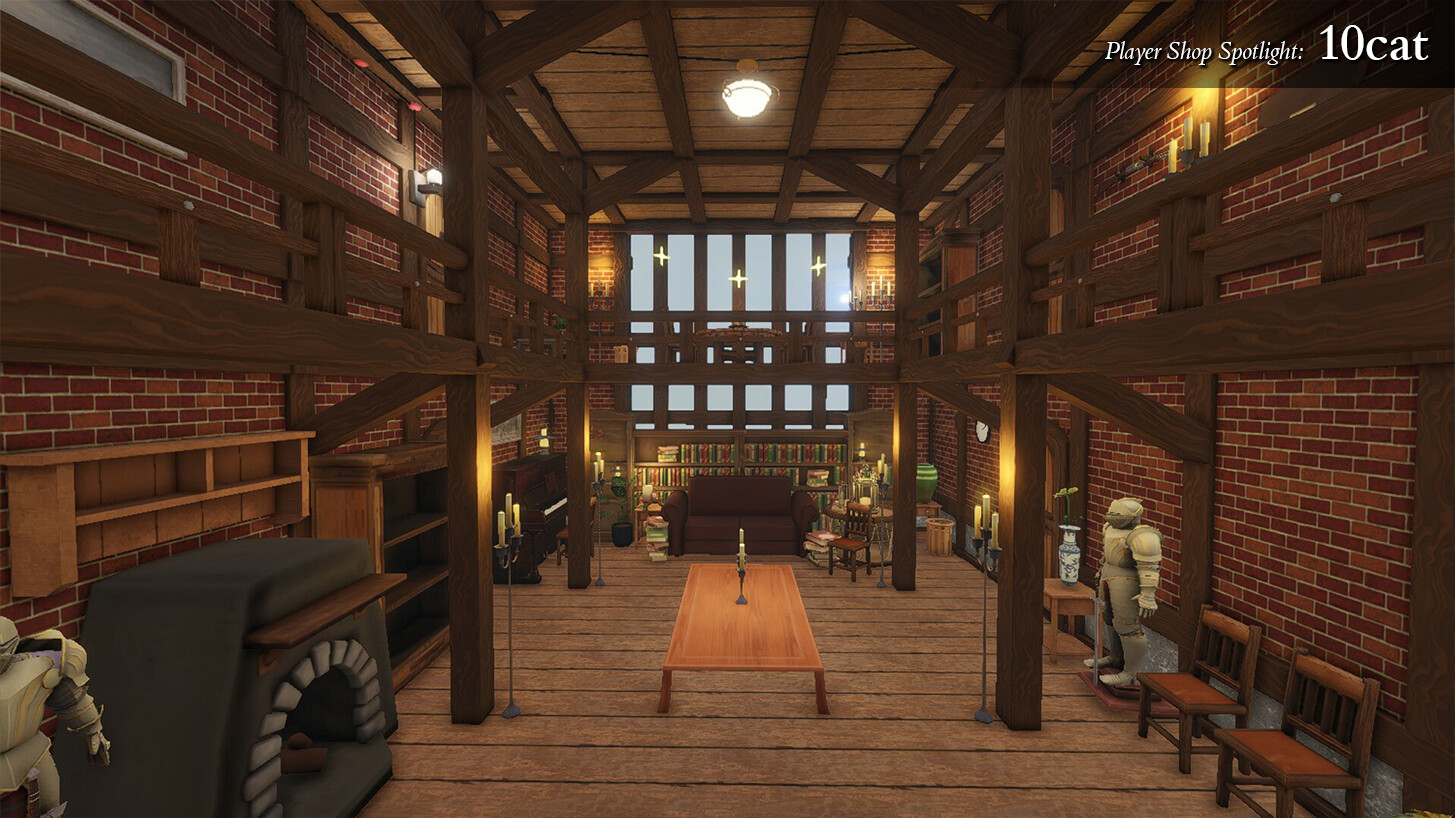 A player carrying objects to sell in Saleblazers.